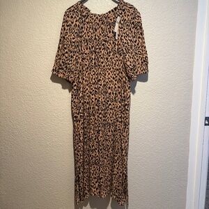 Anthropologie McKenzie Mock Neck Tunic Dress